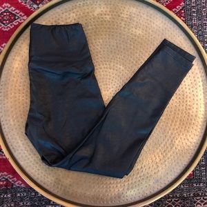 Love, Fire Sz M Faux Leather Leggings